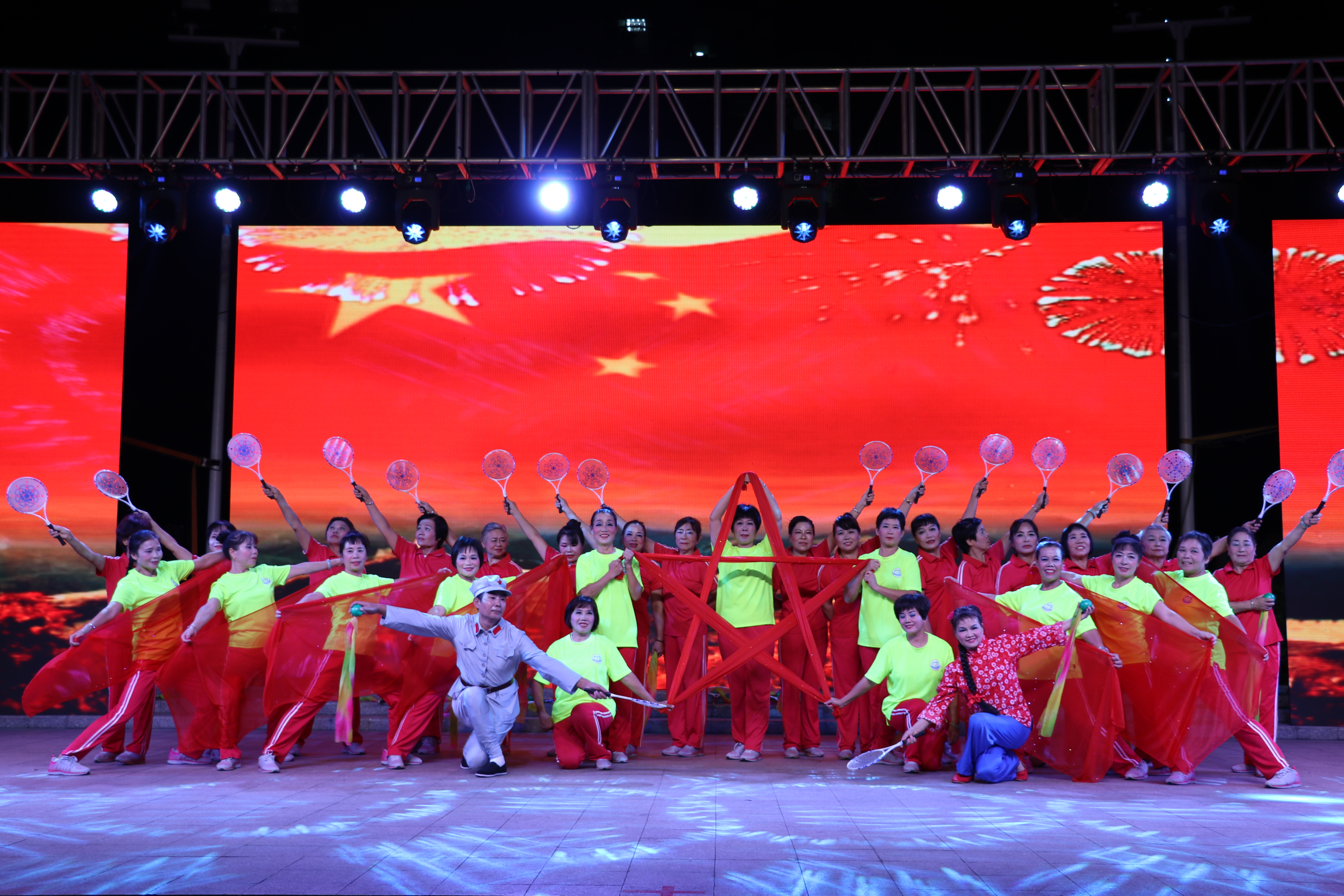 志盛社區舉辦社會主義核心價值觀文藝匯演 以藝術之美，潤文明之風